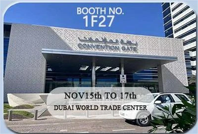 Dubai WETEX Fuarında Bizi Ziyaret Etmeye Hoş Geldiniz
