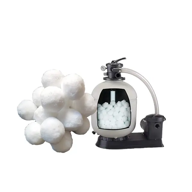 Yüzde 100 Polyester Elyaf, Havuz Suyu Filtrasyonunda Kumun Yerini Alır