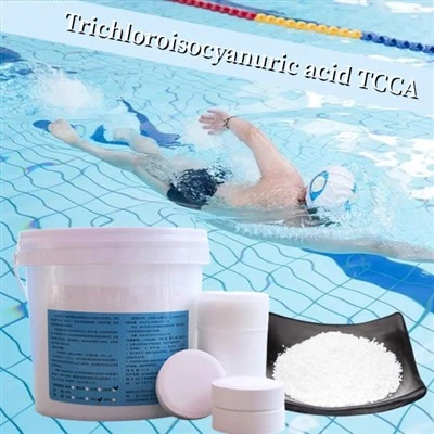 Su Arıtma Dezenfeksiyonu Yosun ve Mantarların Giderilmesinde Kullanılan% 90 TCCA 200g Tablet Granül Tozu