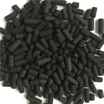 Su Arıtma Aktif Kömür için 1.5mm 3mm 4mm Kömür Sütunlu Aktif Karbon