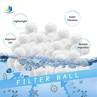 Yüzme Havuzu Filterball Kum Değiştirme Polyester Elyaf Top Havuz Filtresi Temizleme Topu